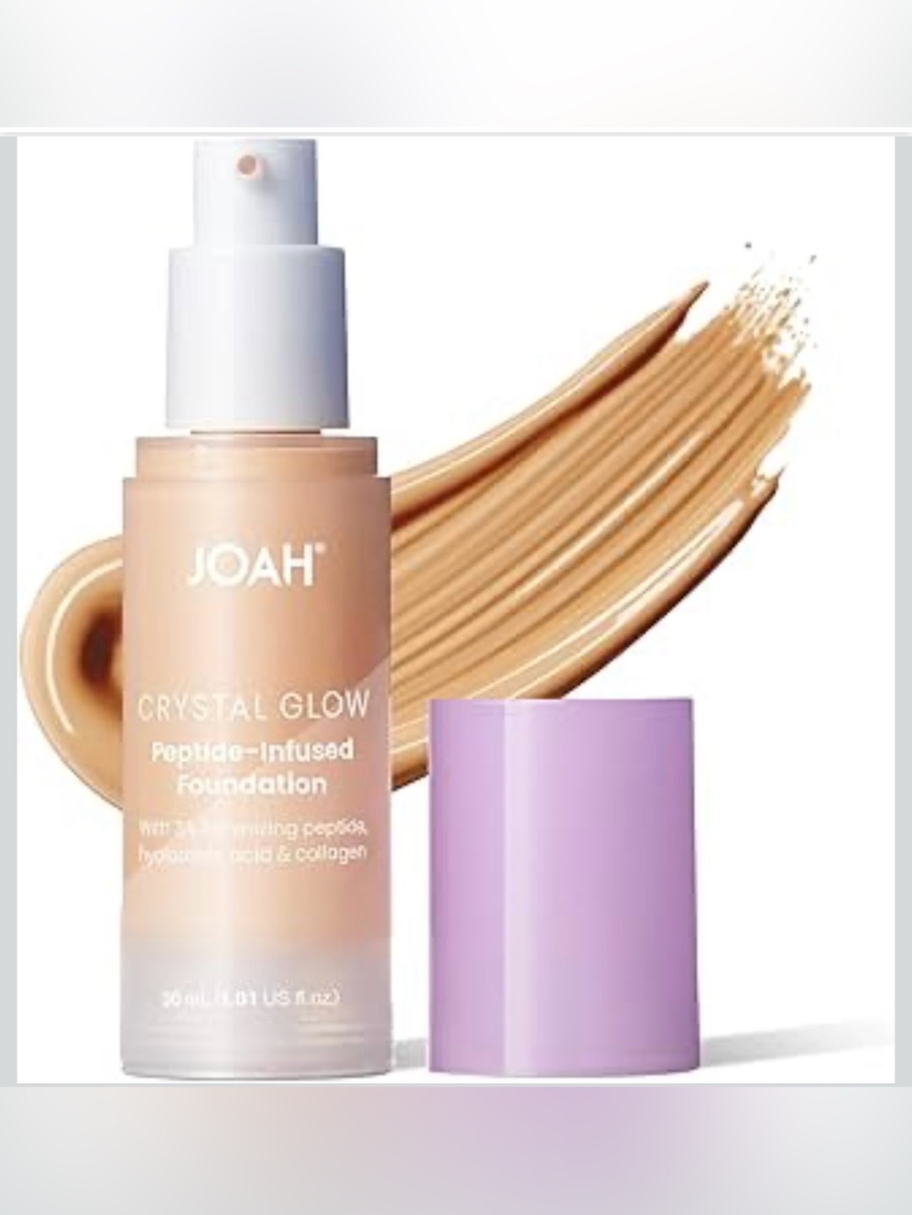 JOAH Crystal Glow Primedation All-in-One Foundation FN020 NIB